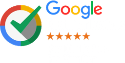 Google Reviews badge — 5 star rating